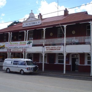 The Victoria Hotel.