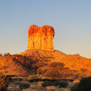 Chambers Pillar Sunset Viewing Area