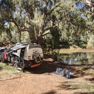 Burke River free camp