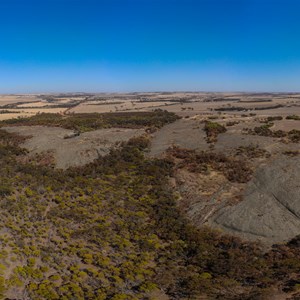 Gorge Rock Arial Image