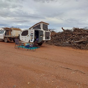 Gravel pit camp