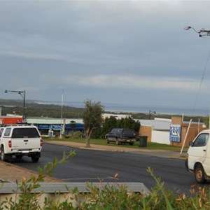 Flinders Bay from Augusta hardware store