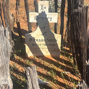 Grave of Richard Sheen DOD 15/12/1920