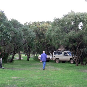 Peaceful Bay Caravan Park has good camp kitchen (2009)