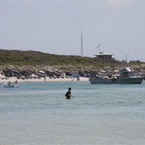 Peak summer school holidays at Peaceful Bay