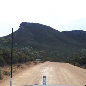 View of Talyuberlup Peak from Stirling Ranges Rd