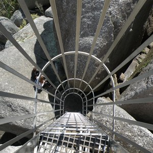 Castle Rock Stairs Down