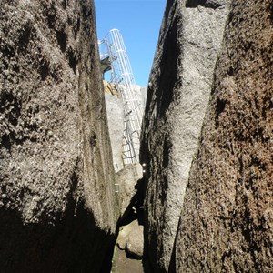 Castle Rock Walkway Stairs up