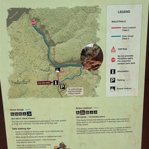 Knox Gorge Trail Head