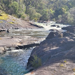 The Rapids hikers rest area