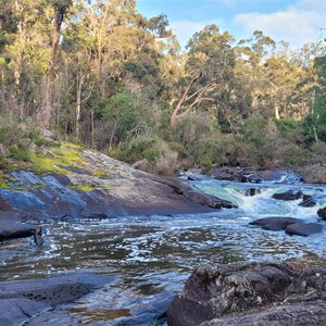 The Rapids hikers rest area
