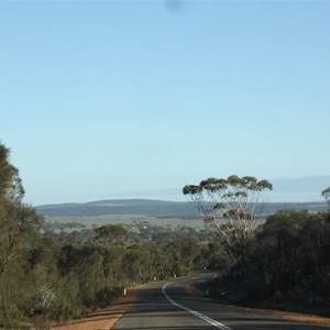 Road to Ravensthorpe from Hopetoun WA