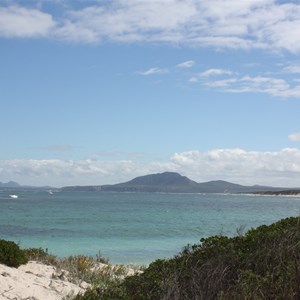 Hopetoun Beach from Caravan Park(East side of town)