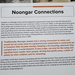 KondininLake Information Board