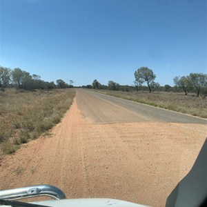 Start of tar seal heading east