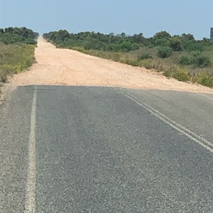 Start of gravel