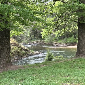 Bright canyon walk