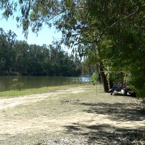 Campsite along Murray River