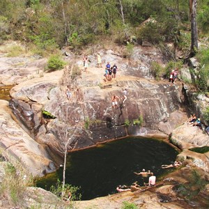 Mumbulla Creek Falls swimming hole