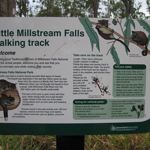 Park info sign