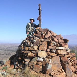 Trig Station on Mt. Victor 2012