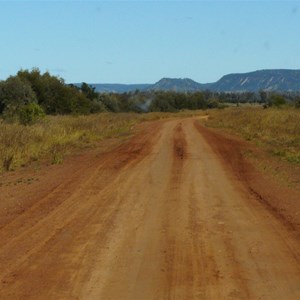 Travelling south on Arcadia Valley Road toward Nuga Nuga NP