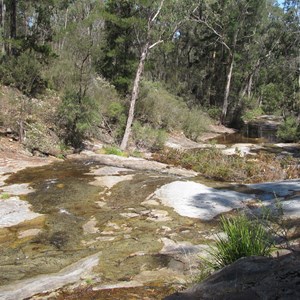 Downstream of  falls