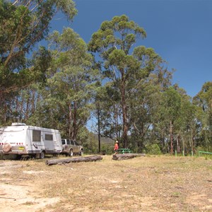 Falls parking area