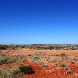 Scene near Rudall River crossing                                       