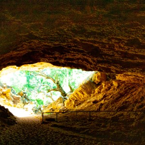 Exit/turn around point of main cave