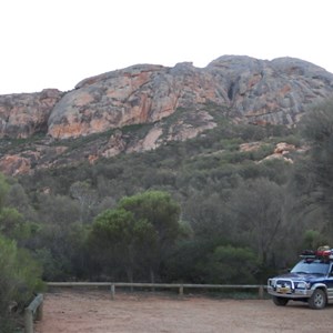 Peak Charles from the campground