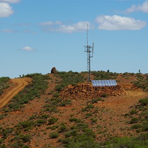 Summit 50 km SE of Parachilna MT CAERNARVON
