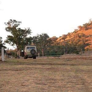 Grassy camping areas