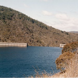 1230.27m is 40 cm over spillway Oct 92