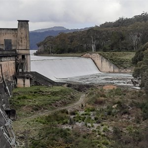 Spillway overflow Oct 2022