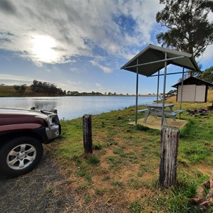 Carpark at boatramp