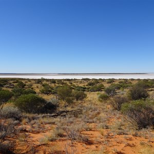 View towards Southern shore of Lake Amadeus