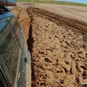 Lake Poeppel - When it is very boggy.