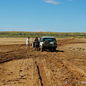 Lake Poeppel - When it is very boggy.