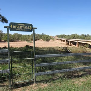 Start of walk at park