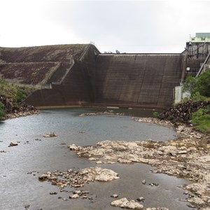 Tully River downstream of the dam