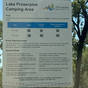 Lake Proserpine Peter Faust Dam Camp Ground