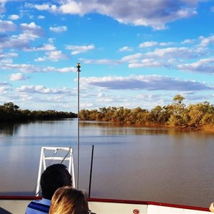 Sailing up stream