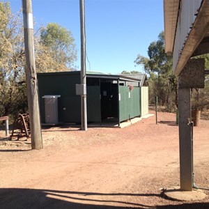 Toilets and showers in campgrounds
