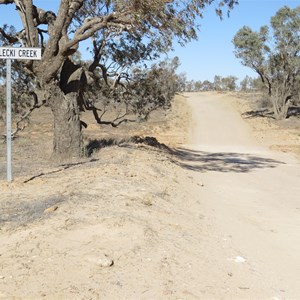 Road crossing 500m from Cooper