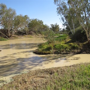 Strez downstream to right, Cooper upstream to top