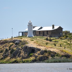 Point Malcolm overlooks Lake Alexandrina