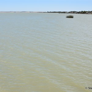 Lake Albert at Meningie