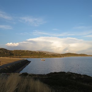 Eastward view late afternoon