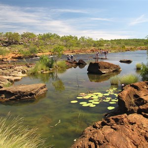 Northern side of ford